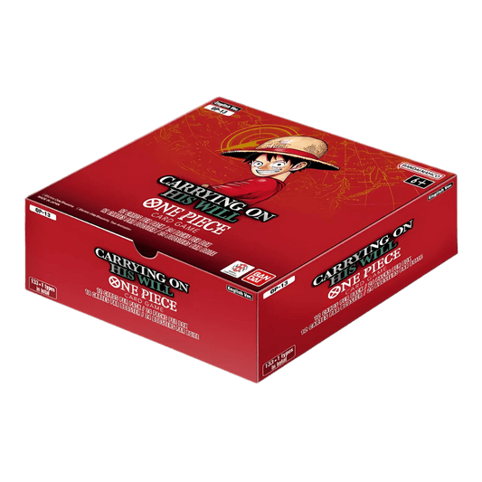 One Piece:  Carrying On His Will- OP13 Booster Box (English) (Copy)