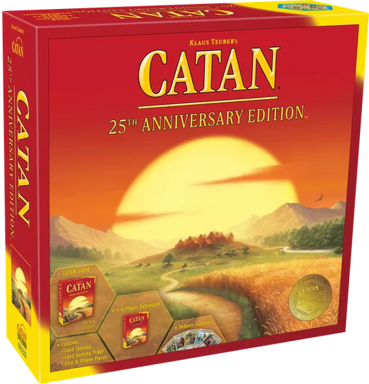 Catan Board Game 25th Anniversary Edition