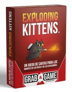 Exploding kittens grab and game