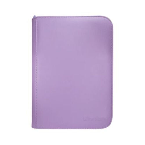 4 Pocket Zip Binder Purple