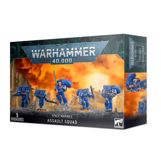 W40000 Space Marines Assault Squad (48-09)