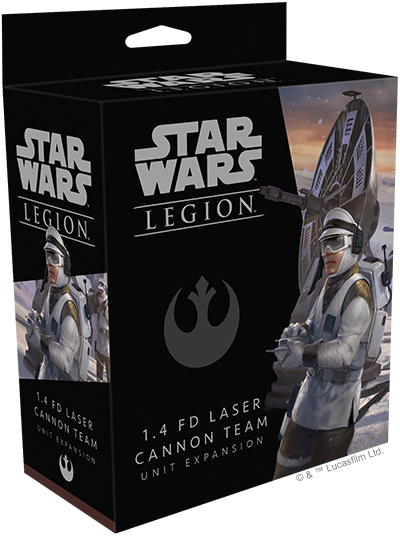 Star Wars Legion: 1.4 FD Laser Cannon Team FFGSWL14
