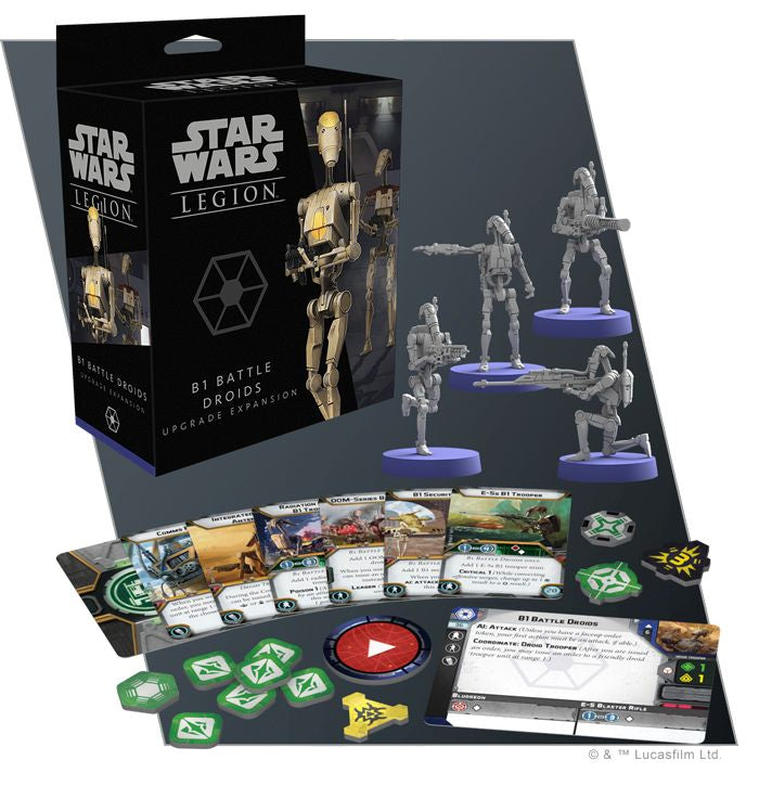Star Wars Legion: B1 Battle Droids Upgrade Expansion FFGSWL54