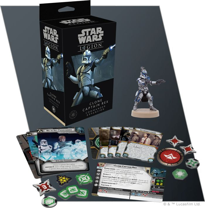 Star Wars Legion: Clone Captain Rex Commander Expansion FFGSWL46