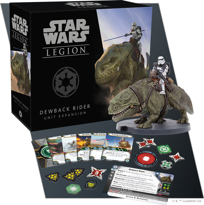 Star Wars Legion: Dewback Rider Unit Expansion FFGSWL42