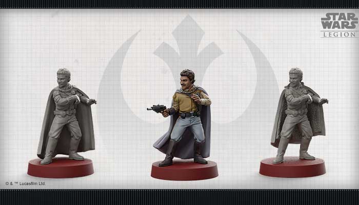 Star Wars Legion: Lando Calrissian  SWL78 FFGSWL78