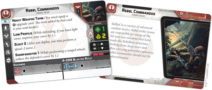 Star Wars Legion: Rebel Commanders Unit Expansion FFGSWL21