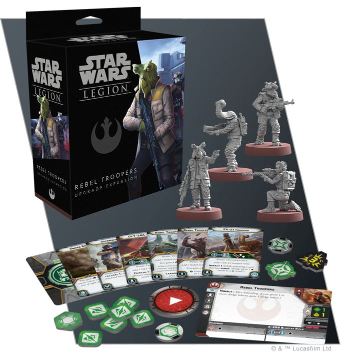 Star Wars Legion: Rebel Troopers Upgrade Expansion FFGSWL53