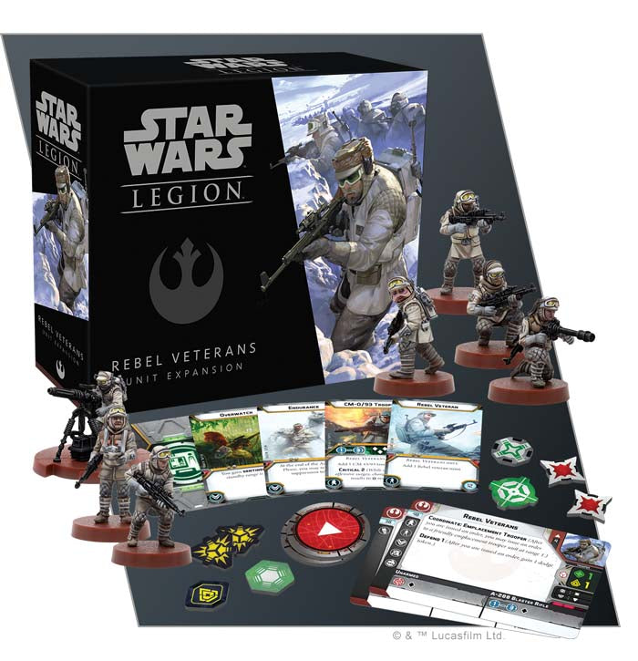 Star Wars Legion: Rebel Veterans Expansion Pack FFGSWL39