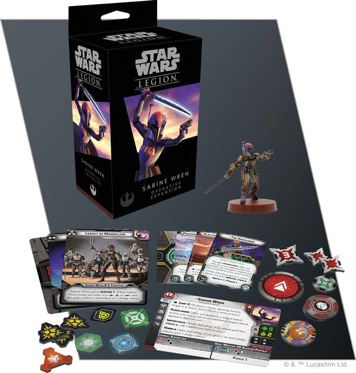 Star Wars Legion: Sabine Wren.   SWL37 FFGSWL37