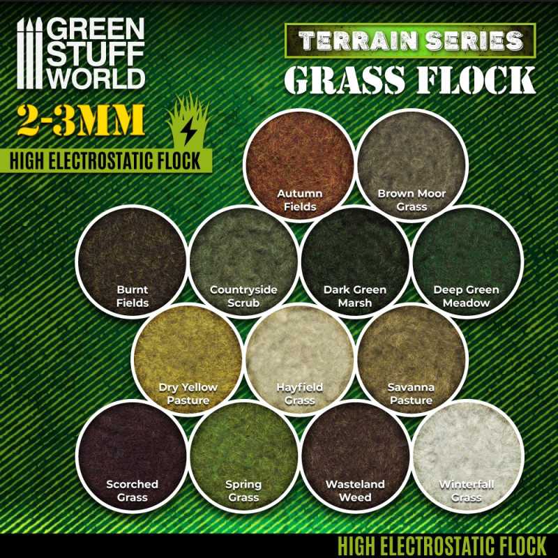 Grass Flock - Scorched Grass 2-3mm (200ml)