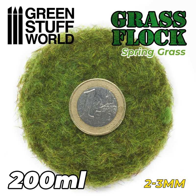 Grass Flock - SPRING GRASS 2-3mm (200ml)