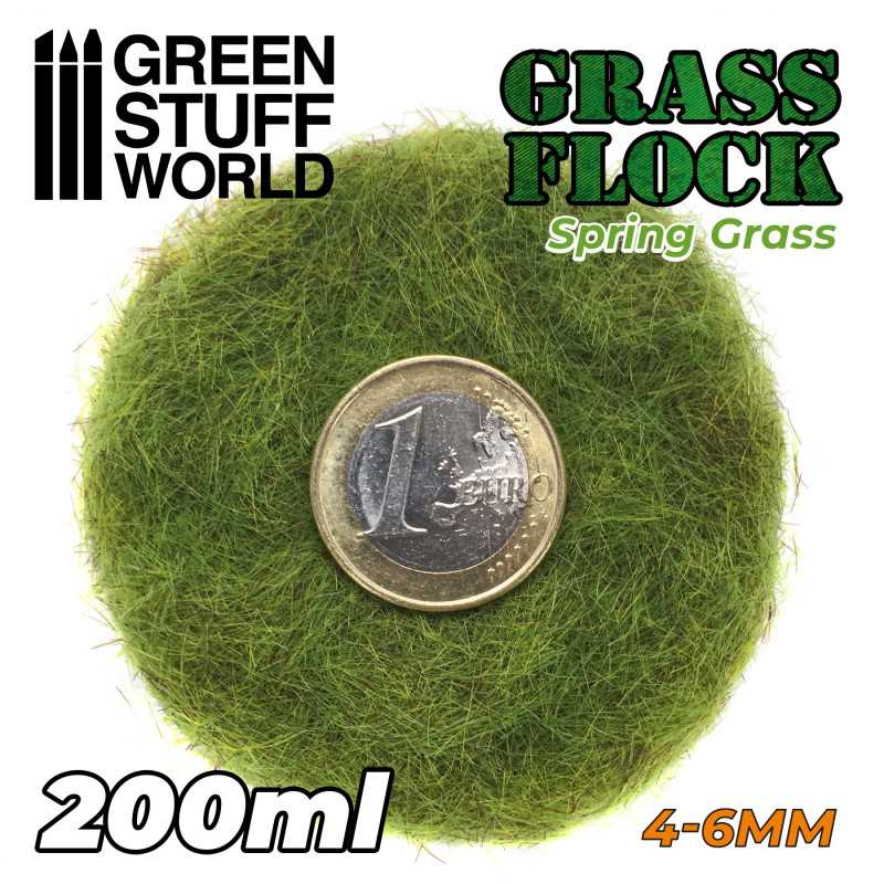 Grass Flock - SPRING GRASS 4-6mm (200ml)
