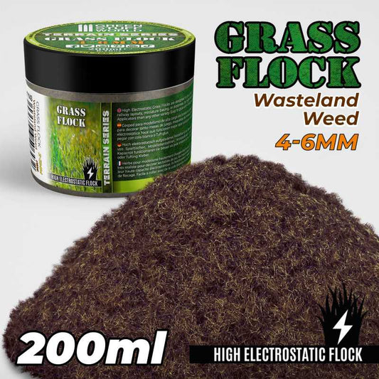 Grass Flock - WASTELAND WEED 4-6mm (200ml) 11156