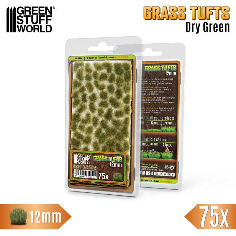 Grass TUFTs 12mm XL - VERDE CLARO / LIGHT GREEN 12943