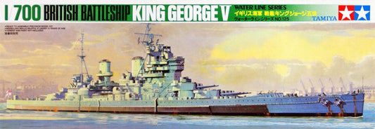 Tamiya British Warship King George V.   77525
