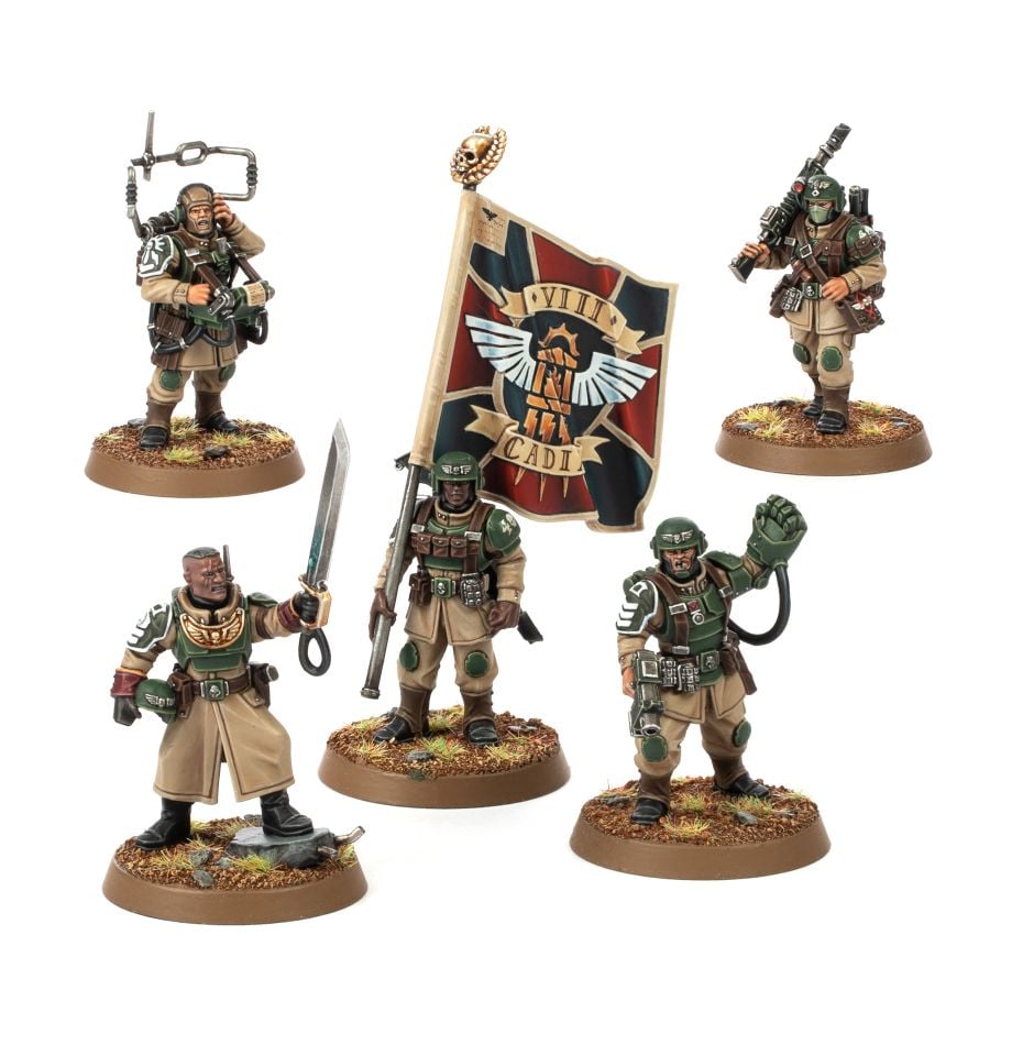Astra Militarum Cadian Command Squad 47-09