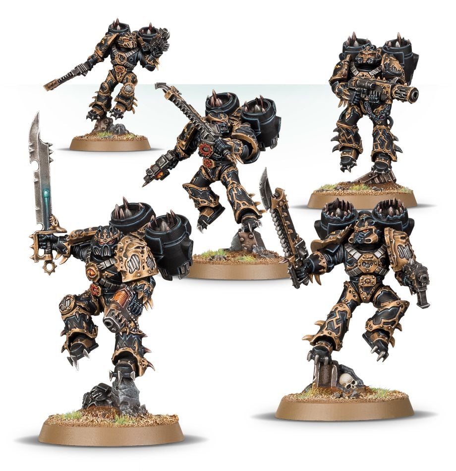 Chaos Space Marines Raptors (43-13)