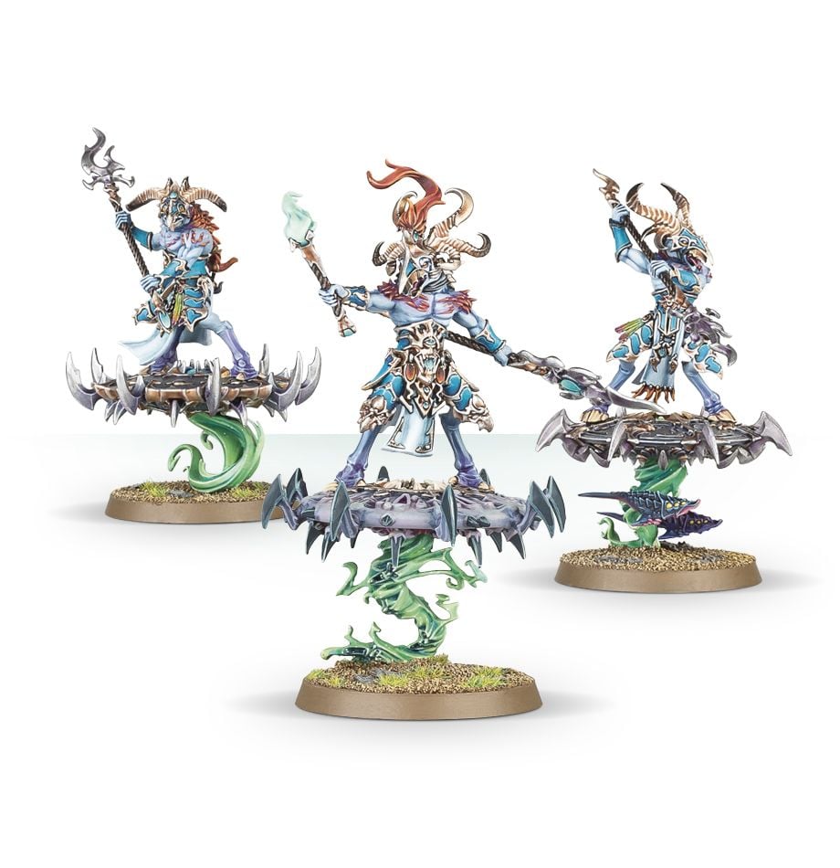 Warhammer AOS Disciples Of Tzeentch Tzaangor Enlightened 83-74