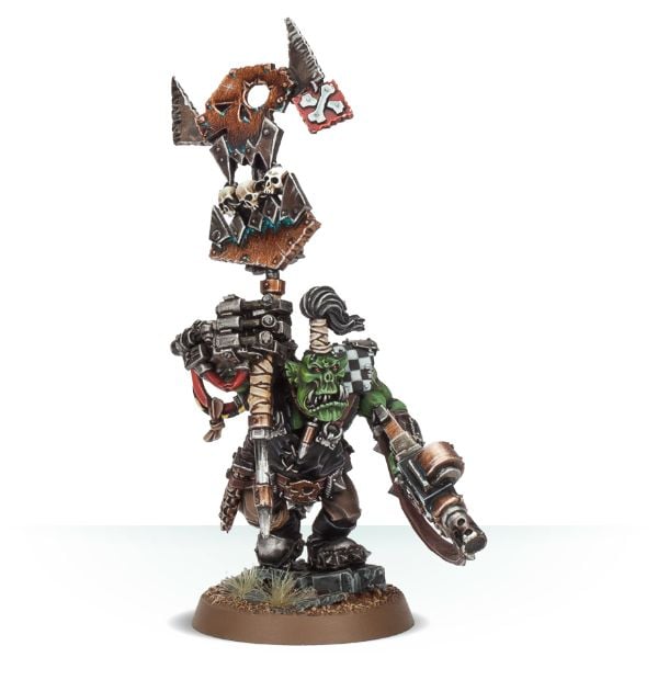 Ork Nob With Waaagh! Banner (Web)