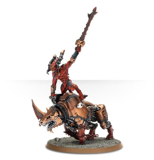 Skullmaster, Herald of Khorne on Juggernaut