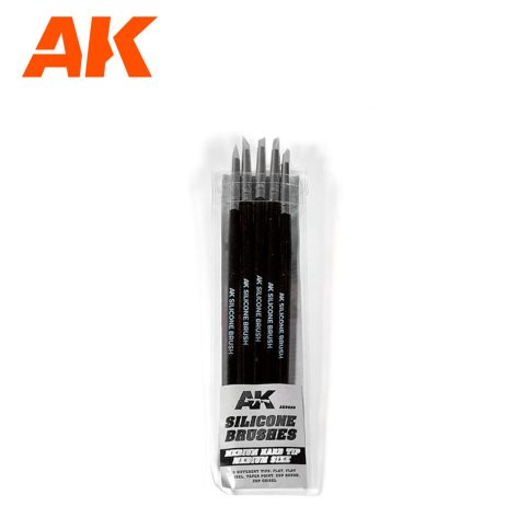 SILICONE BRUSHES MEDIUM TIP MEDIUM (5 SILICONE PENCIL ...