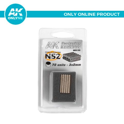 NEODYMIUM MAGNET 3×2 MM N52