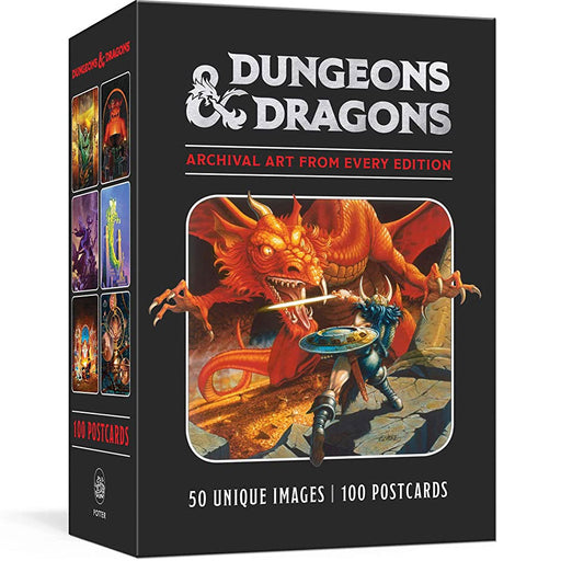 Dungeons & Dragons 100 Postcards: Archival Art from Every Edition