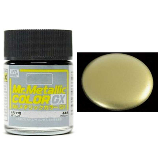 Metal Yellow Mr Metallic Color GX GX-203 Mr Hobby