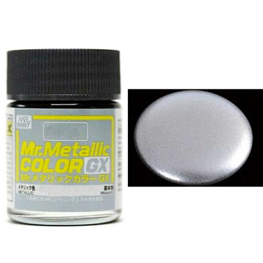 Rough Silver Mr Metallic Color GX GX-208 Mr Hobby