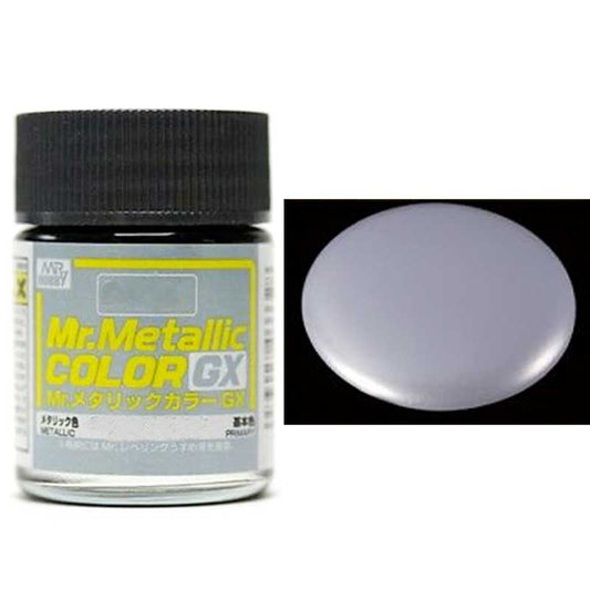 White Silver Mr Metallic Color GX GX-213 Mr Hobby