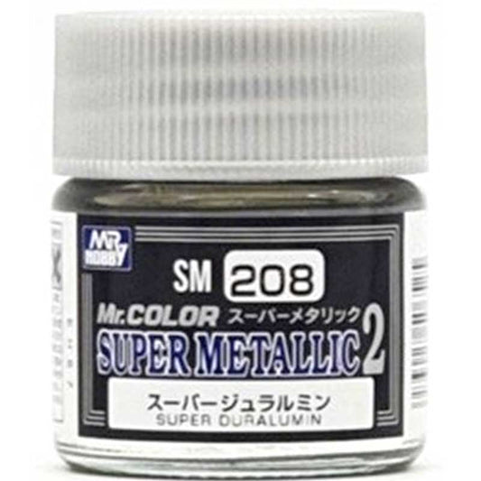 Super Duralumin Mr.Color Super Metallic 2 SM-208 Mr Hobby