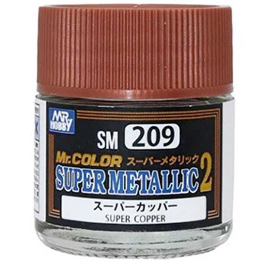 Super Copper Mr.Color Super Metallic 2 SM-209 Mr Hobby