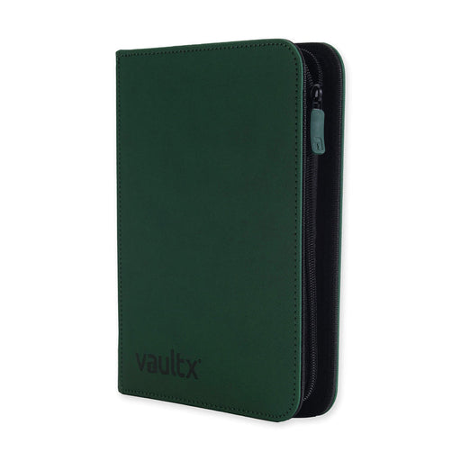 4-Pocket Exo-Tec Zip Binder - Forest Green