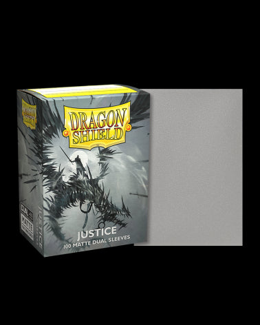 Justice - Dual Matte Sleeves - Standard Size
