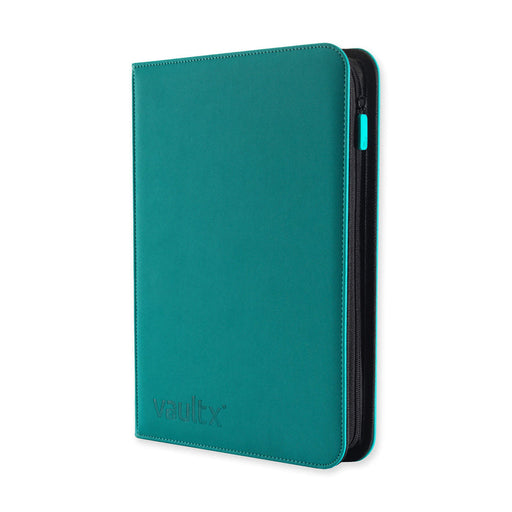 9-Pocket Exo-Tec Zip Binder - Ocean Blue