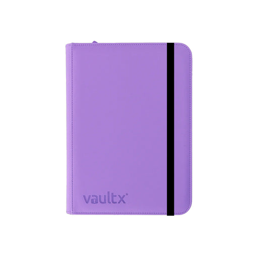 9-Pocket Strap Binder - Purple