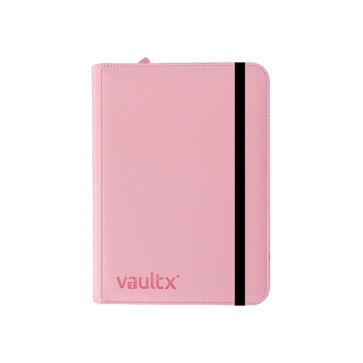 9-Pocket Strap Binder - Pink