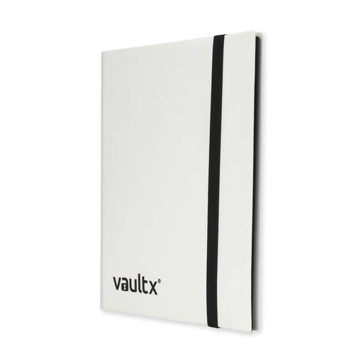 9-Pocket Strap Binder - White